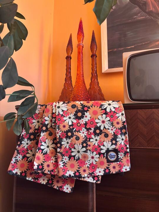 Yesterday's Flower Tea Towel