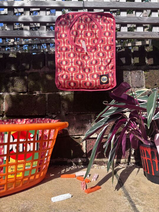Yesterday's Curtains Peg Bag